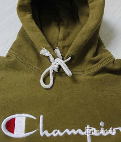 Champion reverse hoodie olive