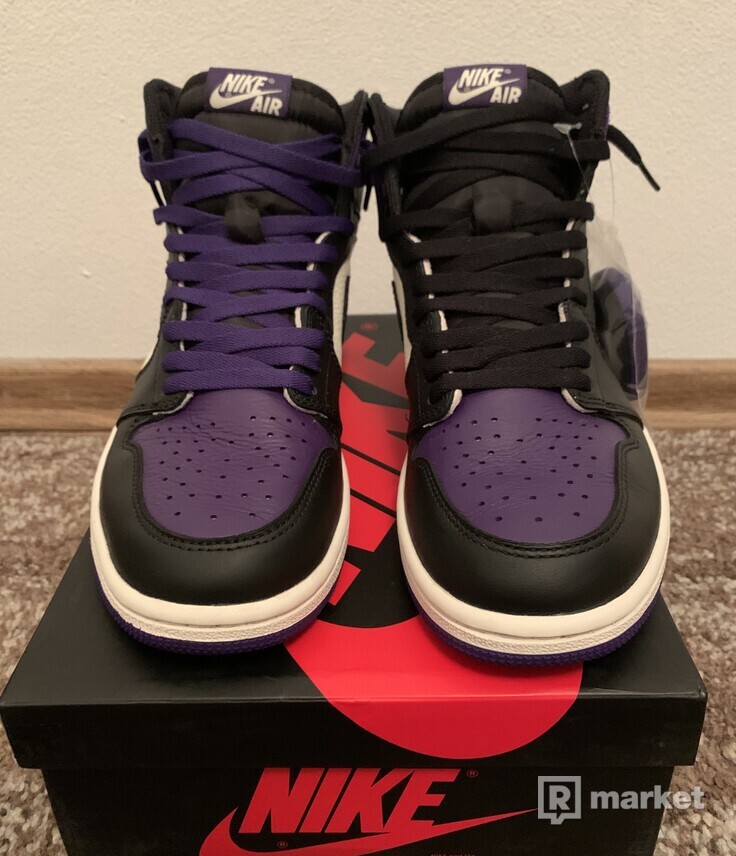 Jordan 1 Court purple 1.0 retro