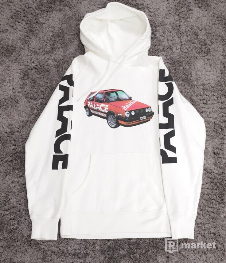 Palace Schotter Hoodie White