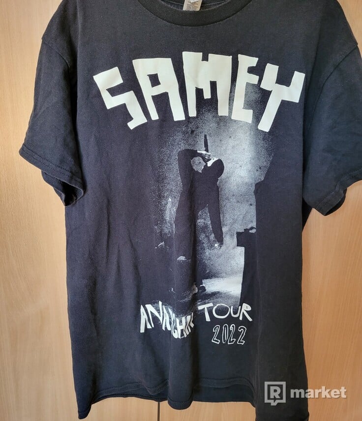 Samey Anarchia tour t-shirt