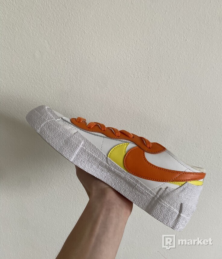 Nike Blazer x Sacai Orange