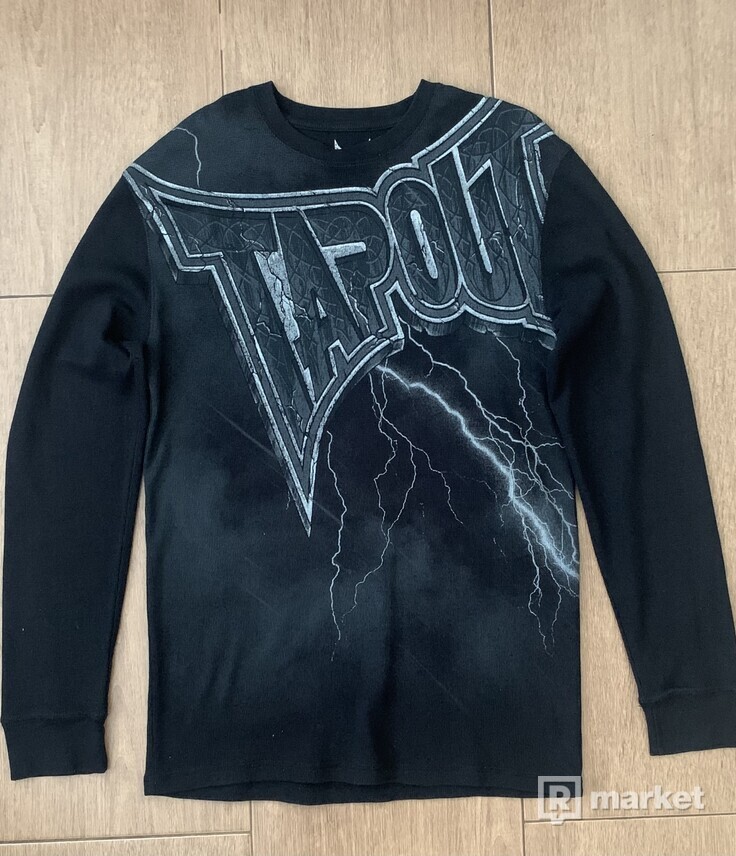 RARE Tapout Men's Black Thunder Thermal Long Sleeve