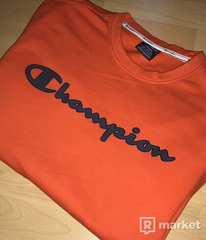 Champion Crewneck Orange