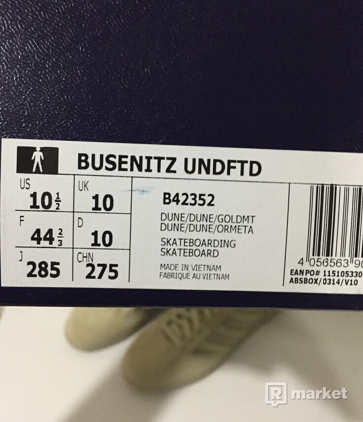 Adidas Busenitz Undefeated