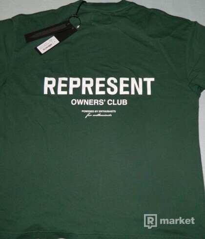 Represent Owners Club T-Shirt Racing Green
