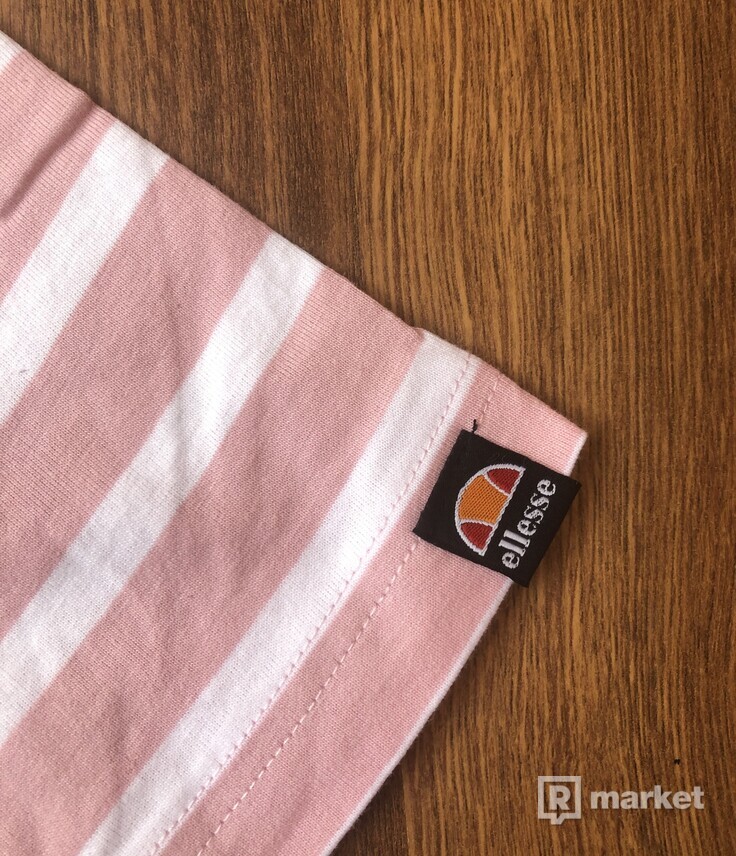 Ellesse pink stripes