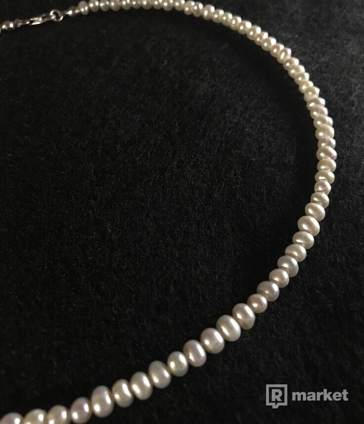 Necklace z riečnych perál