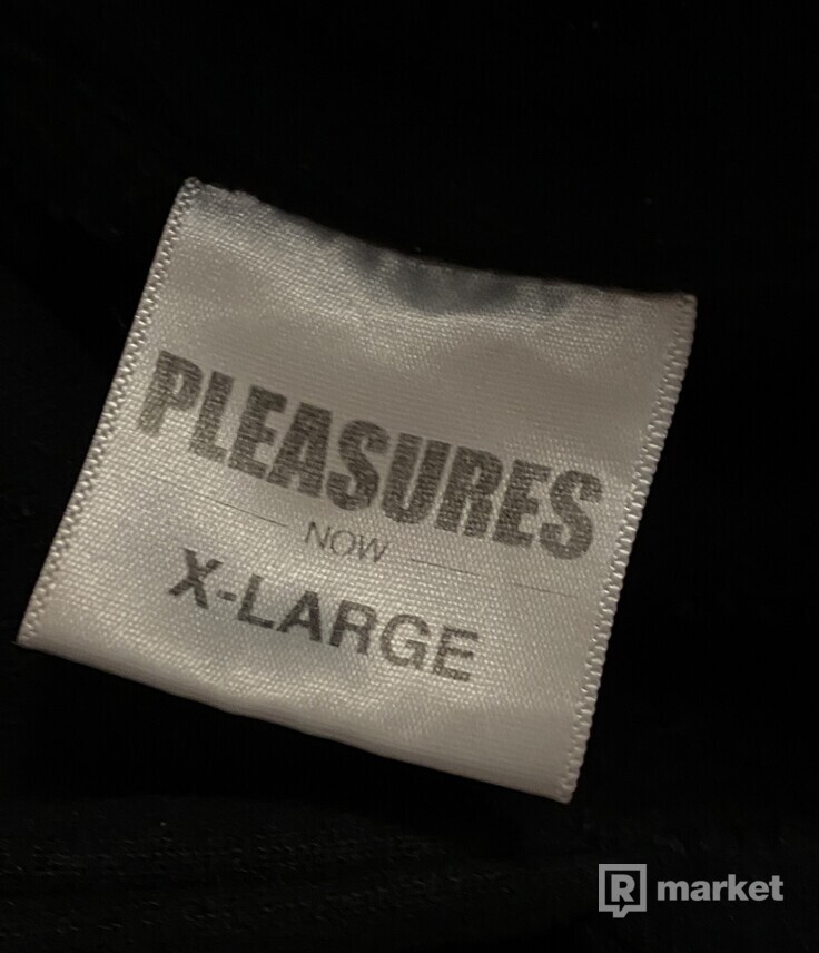Pleasures girl is a gun hoodie
