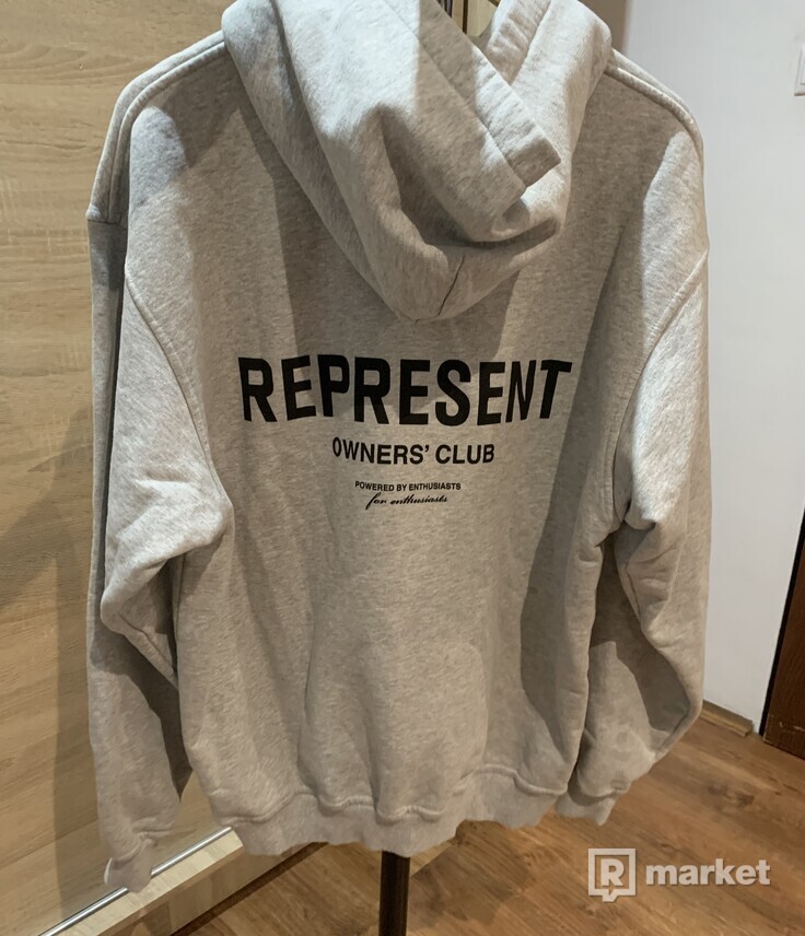 Represent Owners Club Hoodie - Grey
