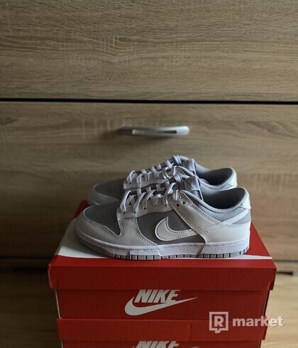 Nike dunk low retro white grey