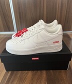 Air force 1  low supreme white