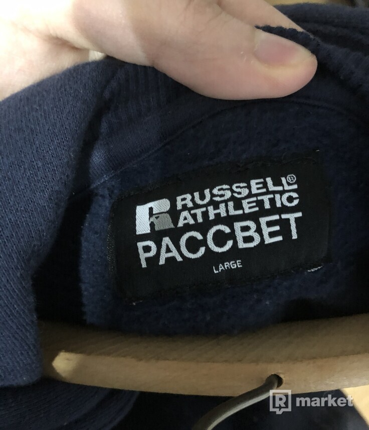 Paccbet x Russell athletic combo mikina