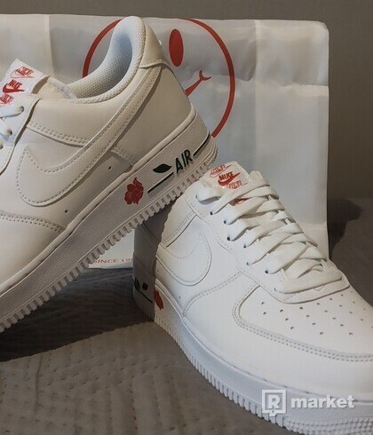 Nike Air Force 1  Rose White