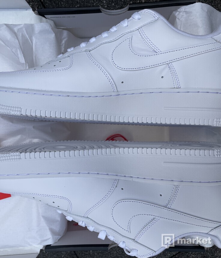 Nike Air Force 1 Supreme white
