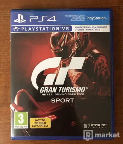 Predám Gran turismo sport PS4 nové