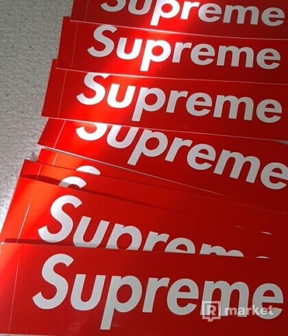 Supreme samolepky / Supreme stickers