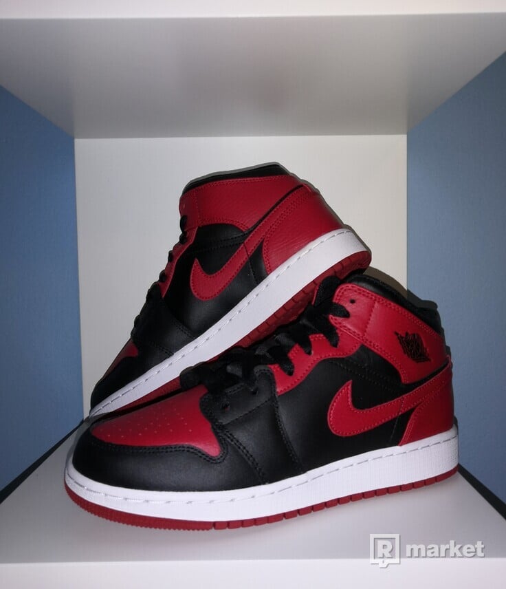 Jordan 1 Mid Banned GS (2020) All Sizes