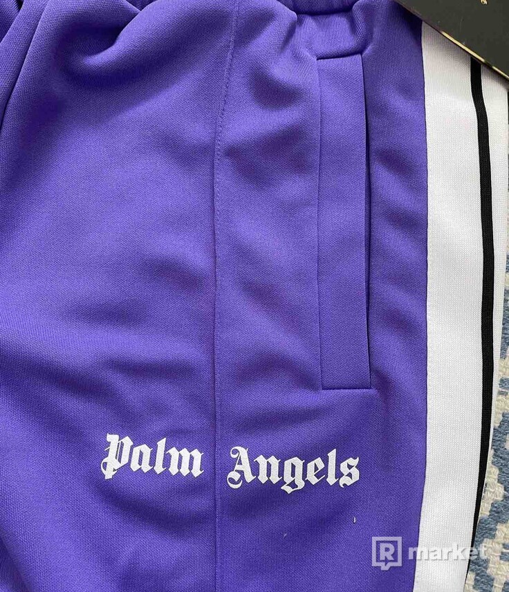 Palm Angels Purple Track Pants