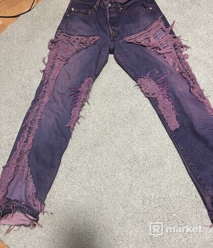 Alure Purple Jeans