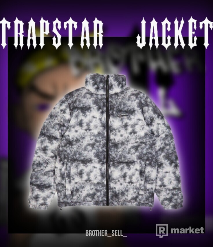 Trapstar Hyperdrive Puffer Jacket - Tie Dye
