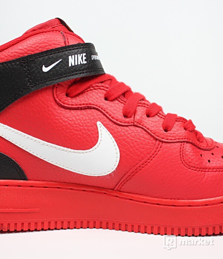 Nike Air Force 1 Mid '07 LV8 Utility "University Red"