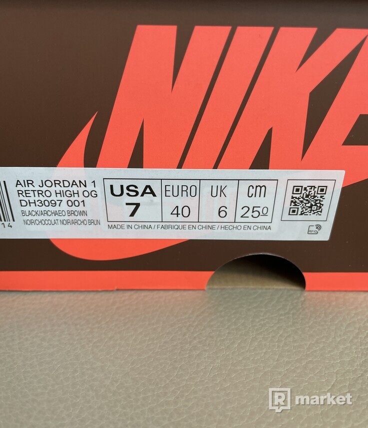 Nike Air Jordan 1 Retro High OG Craft