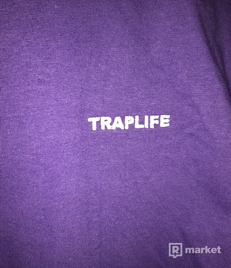 Traplife tričko Fialové