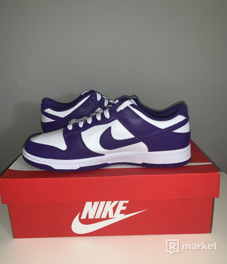 Nike dunk low “court purple”