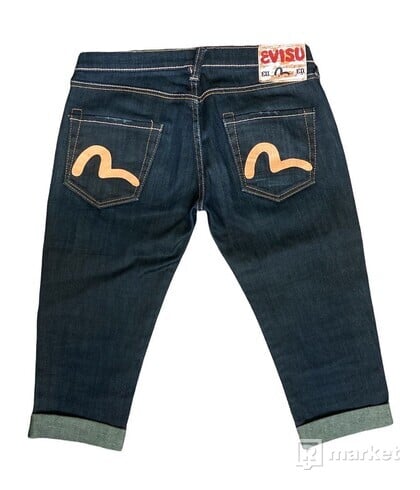 Evisu 3/4 jeans