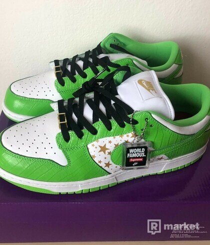 Nike SB Dunk Low Supreme Mean Green 44,5