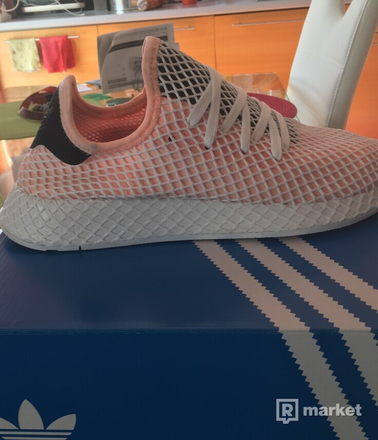 Adidas Deerupt Runner, White and Core Black