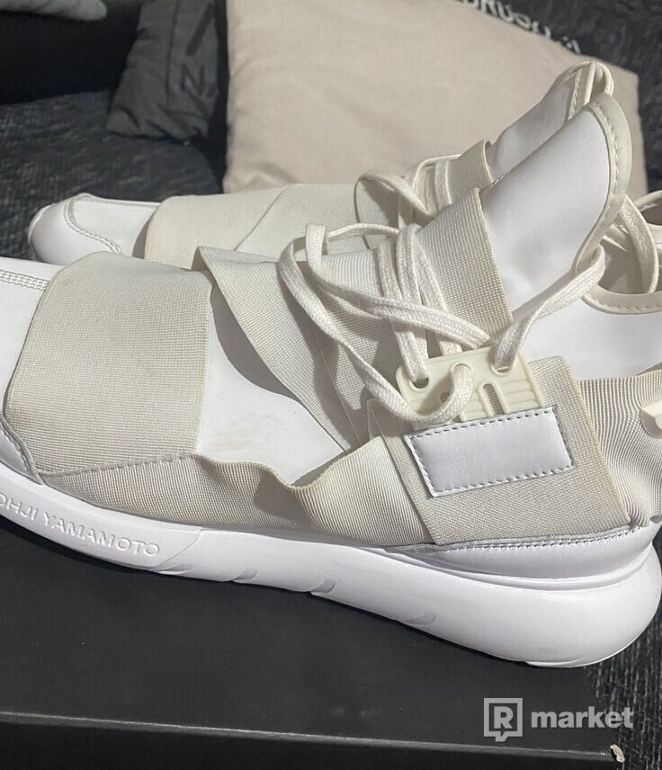 Adidas Y3 Qasa High White