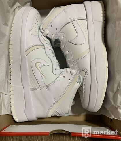Nike Dunk High Up White (W)