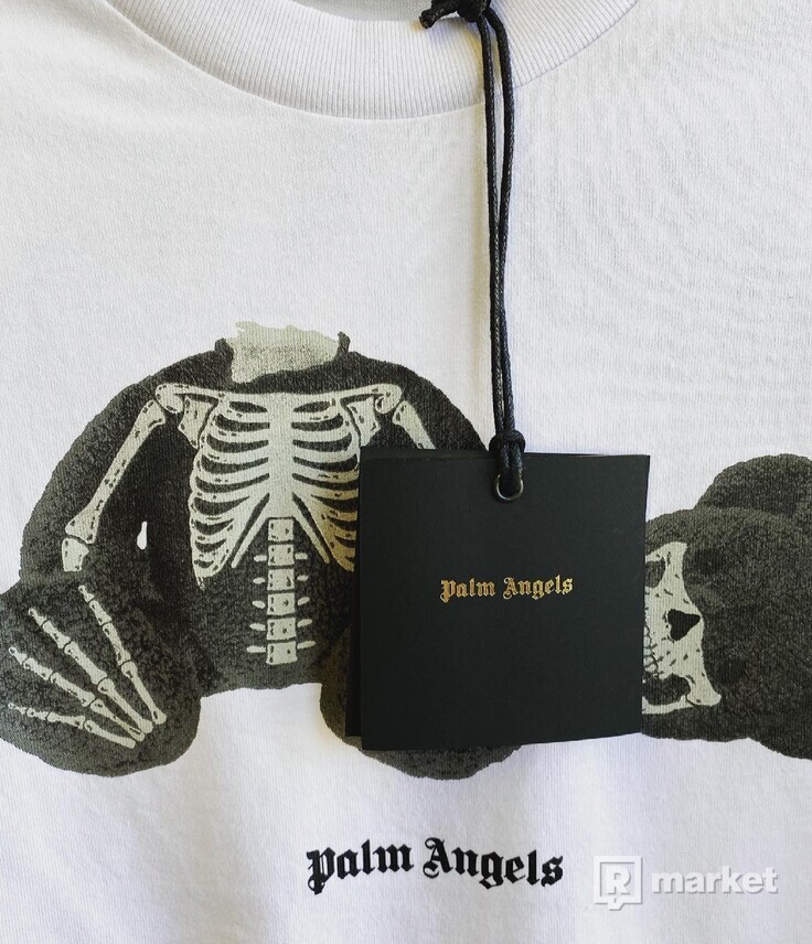 Palm Angels Skeleton Bear Tee