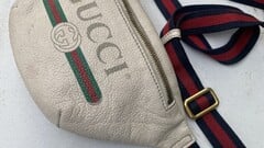 Gucci cream waistbag