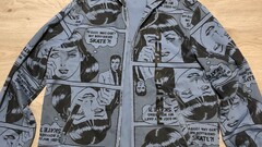Supreme X Thrasher - Boyfriend Hooded Zip Up Jacket Dusty Blue Large
