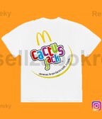 Travis Scott x McDonald's Cj Smile T-Shirt White