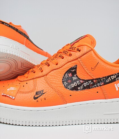 Nike Air Force 1 Low "Just Do It" Orange