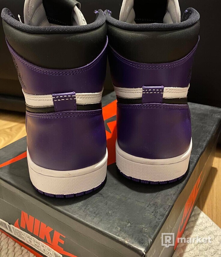 Jordan 1 Court purple 2.0