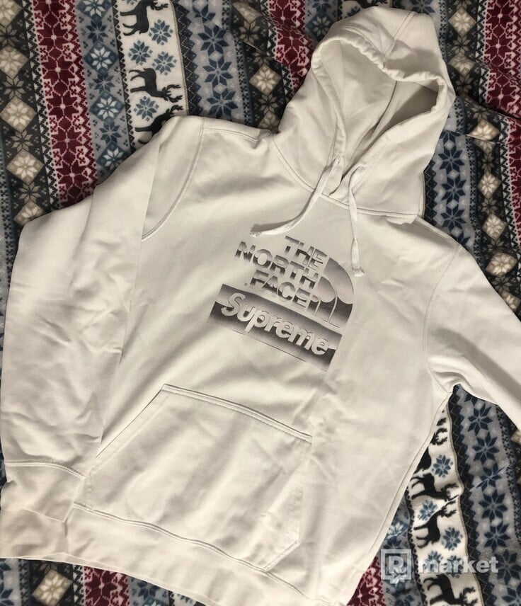 Supreme x the north face hoodie