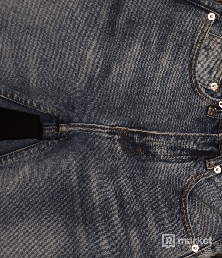 ORGVSM retro zip skinny jeans