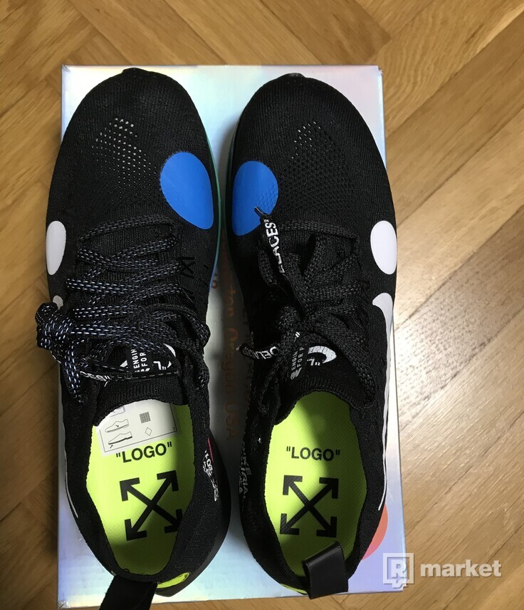 NIKE OFF WHITE ZOOM FLY - US 8