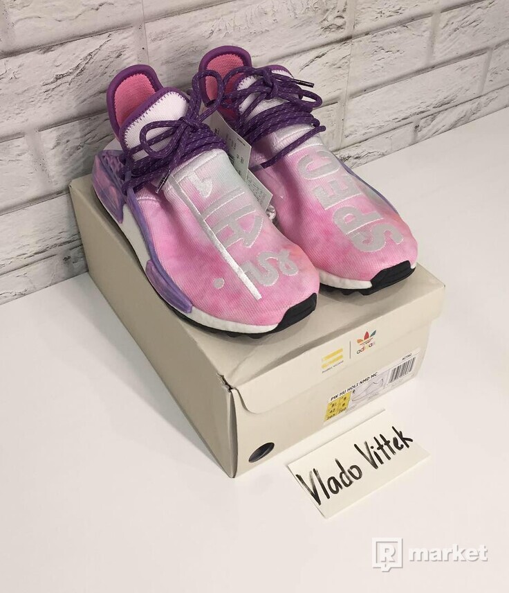 Adidas Human Race Pink Glow US 8,5