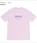 Supreme anno domini tee light purple