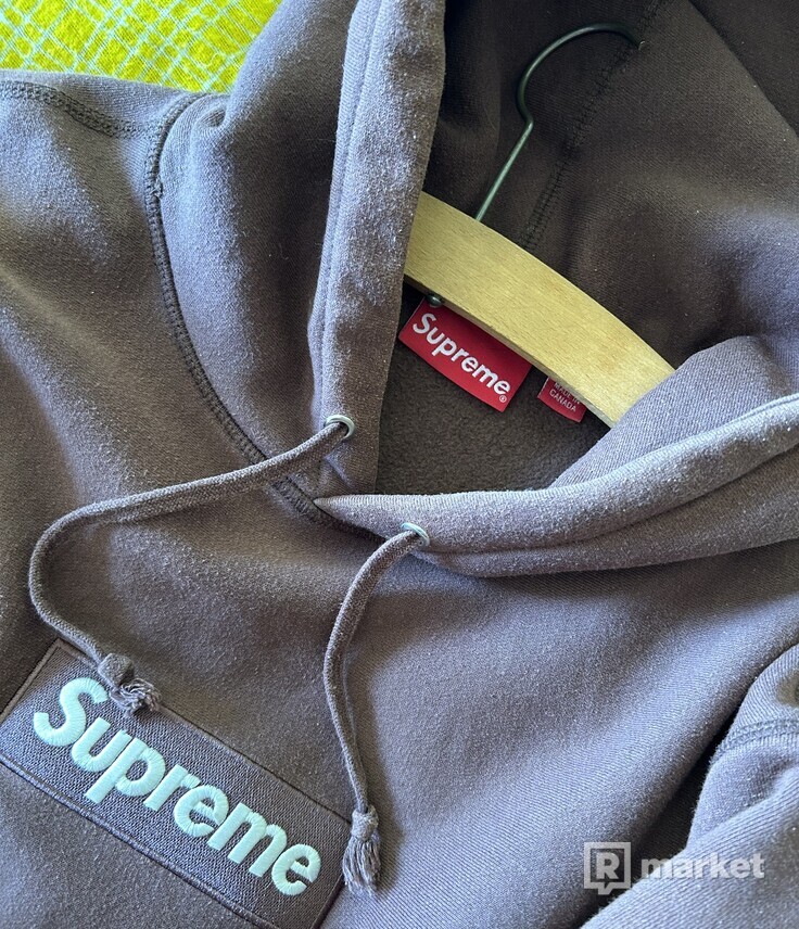 Supreme box logo hoodie 2021