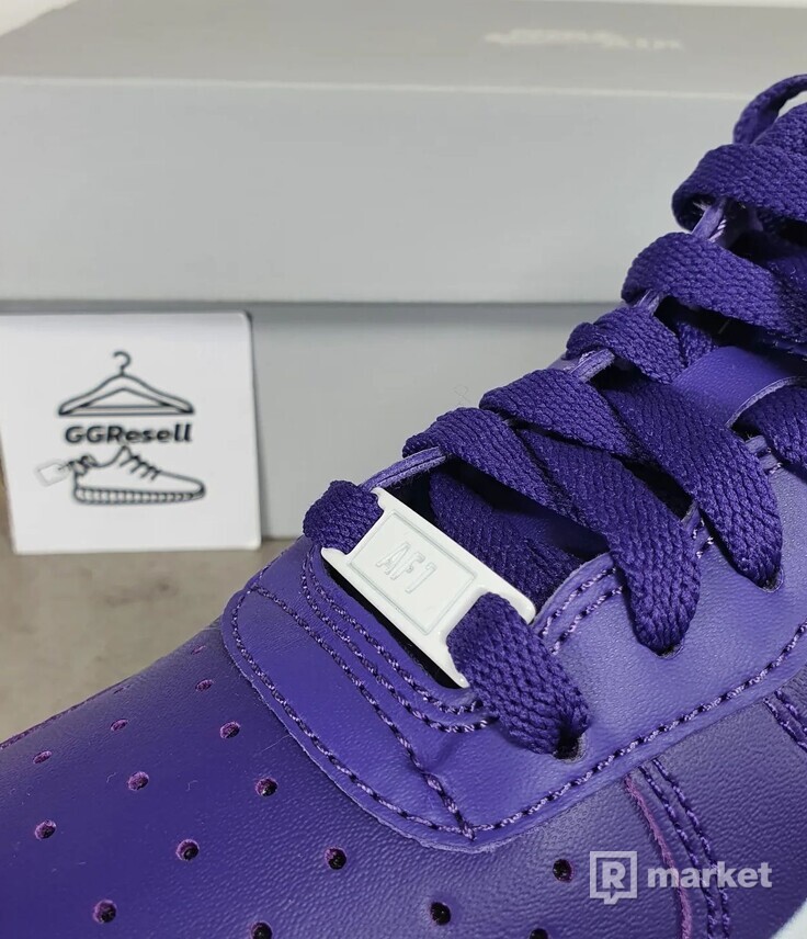 Nike Air Force 1 Low '07 Purple Skelton Halloween (2021)