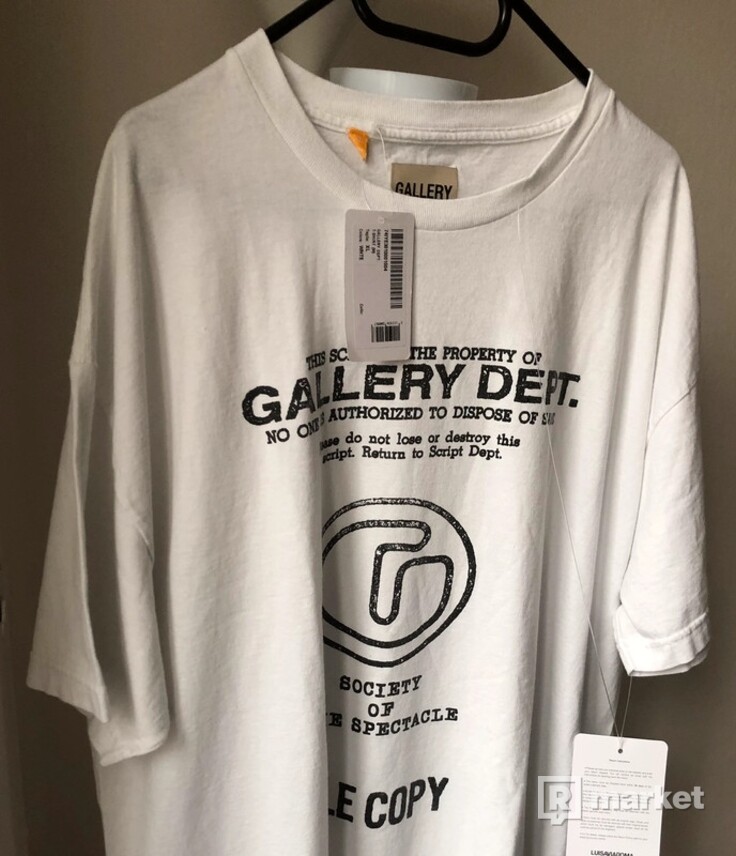 関税・送料込 GALLERY DEPT. SOCIETY OF THE SPECTACLE Tシャツ GALLERY DEPT. - SOCIETY OF THE SPECTACLE T-Shirt | REFRESHER