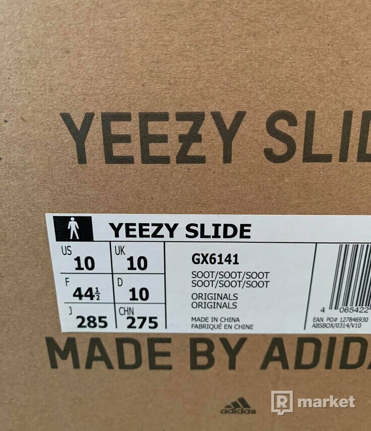 adidas Yeezy Slide Soot (US 10)