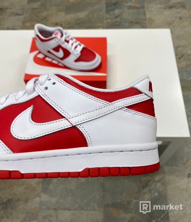 Nike Dunk Low (GS) "Championship Red 2021"
