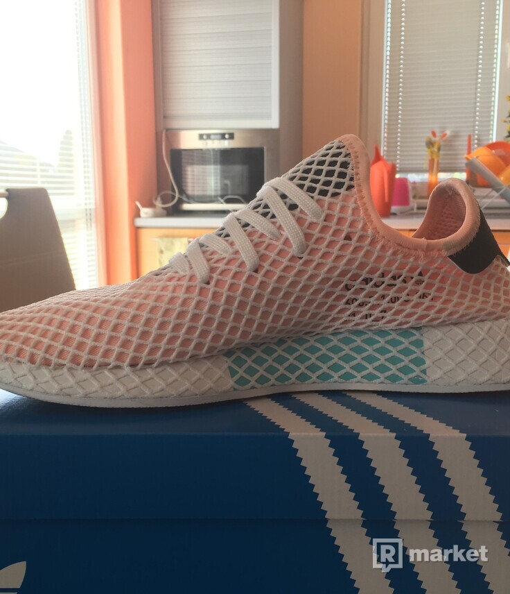 Adidas Deerupt Runner, White and Core Black